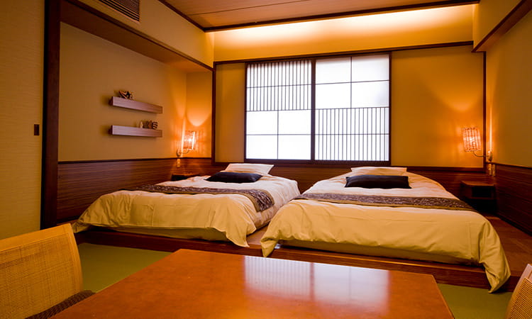 สไตล์ญี่ปุ่นสมัยใหม่ ห้องแบบญี่ปุ่นผสมตะวันตก