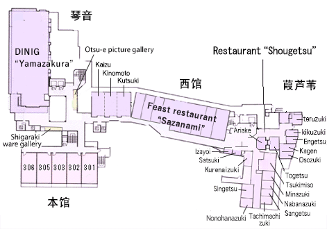 馆内示意图