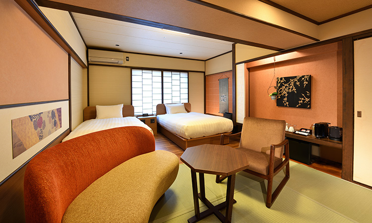 Japanese Modern Type with Twin Beds