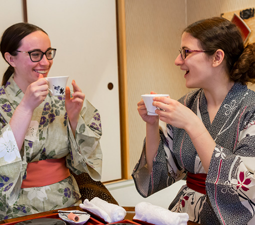 Relax in the ryokan