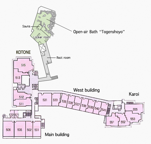 Plan de l’auberge