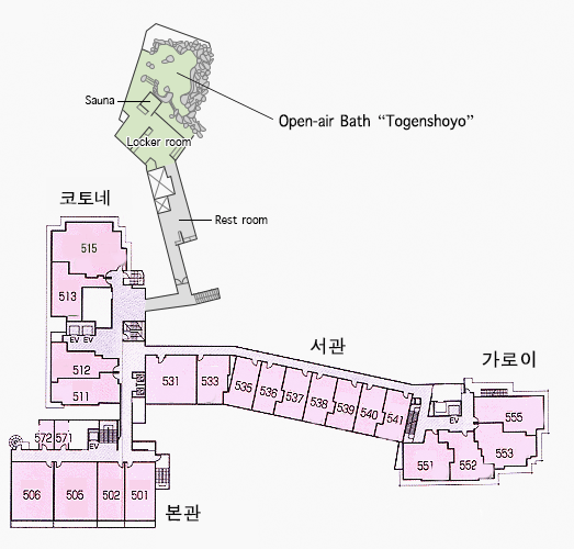 관내 평면도