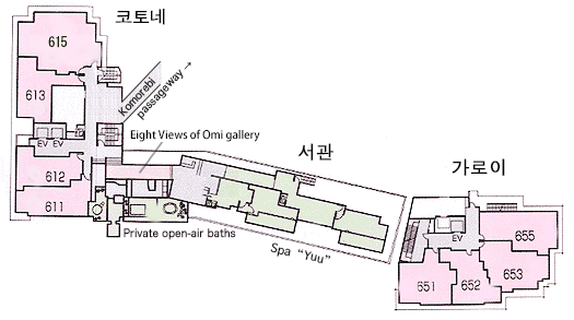 관내 평면도