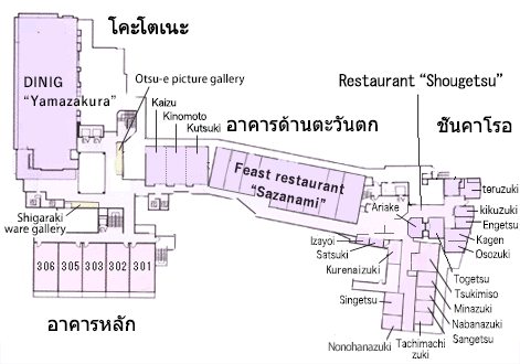 แผนผังในเรียวคัง