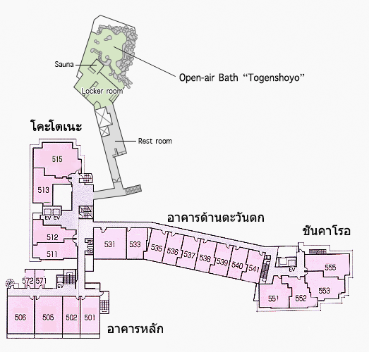 แผนผังในเรียวคัง