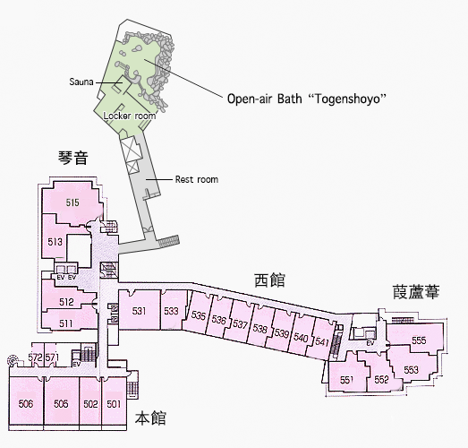 館內樓層設施簡介