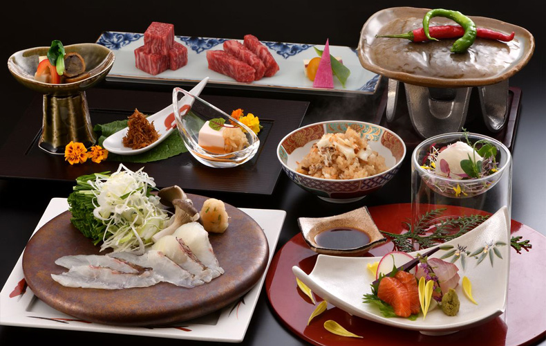 春鯛＆認証近江牛会席〓