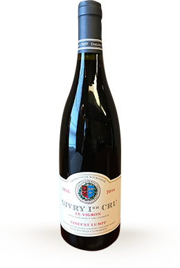 Bourgogne Givry 1er Cru Le Vigron 2016 /
Domaine Vincent Lumpp / ブルゴーニュ ジヴリー 1級畑 ル・ヴィグロン ドメーヌ ヴァンサン・ランプ